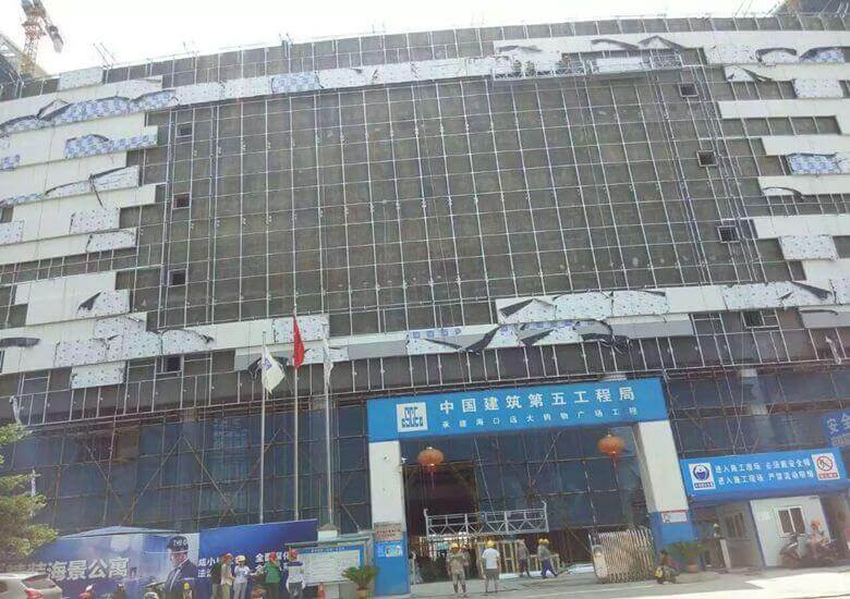 海口遠(yuǎn)大購物中心電纜橋架進(jìn)場