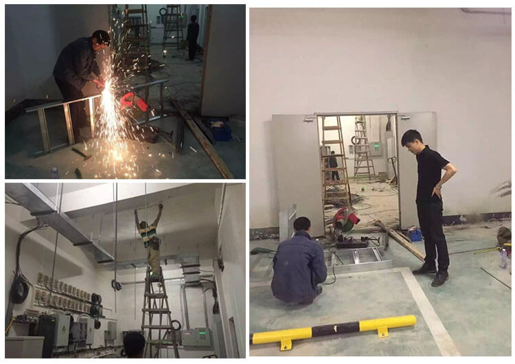 東莞萬達廣場電纜橋架進場(圖2) 東莞厚街萬達橋架安裝