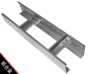 鋁合金電纜橋架規格及理論重量表(圖2) 鋁合金梯式電纜橋架