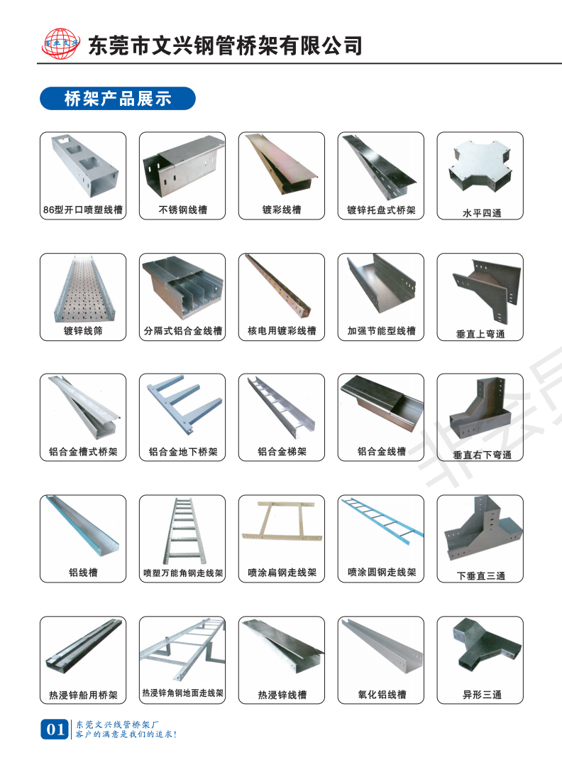 橋架規格型號大全(圖21) 電纜橋架配件表
